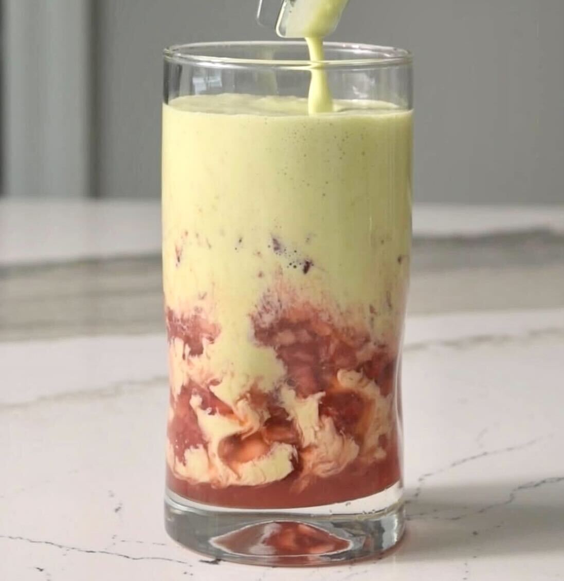 four all ice cream matcha milkshake and fresh ontario strawberries