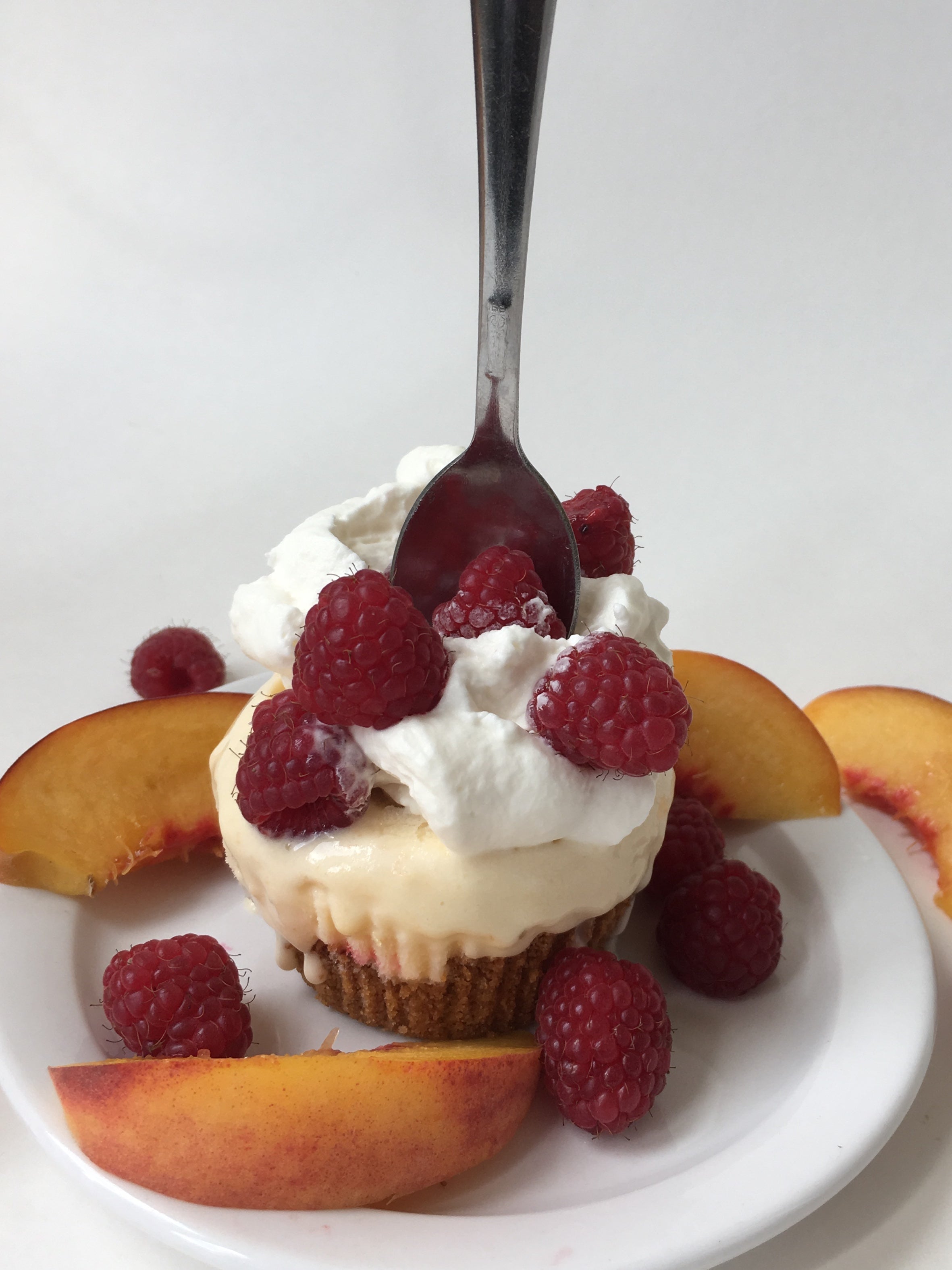 Try It At Home: Mini Peach Melba Ice Cream Tarts