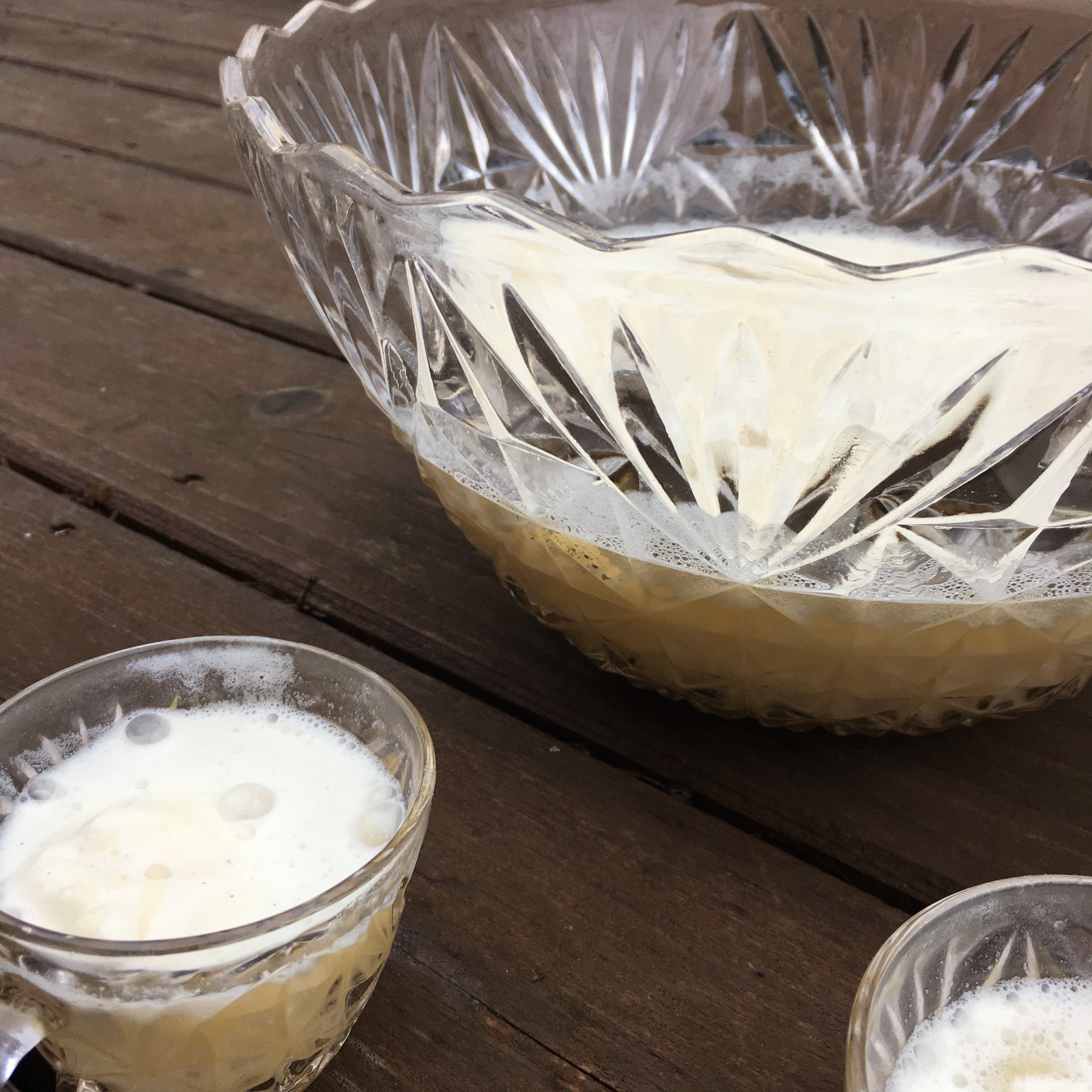 Four All Ice Cream Vanilla Lemon Sherbet Punch