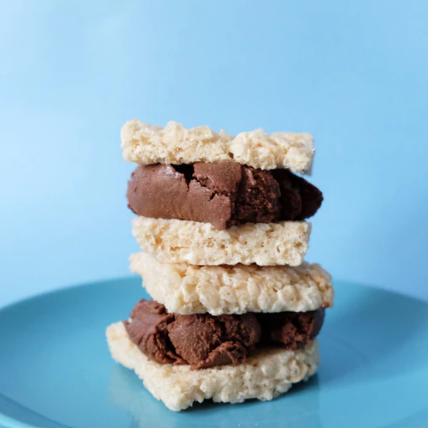Rice Crispy Ice Cream Sammies