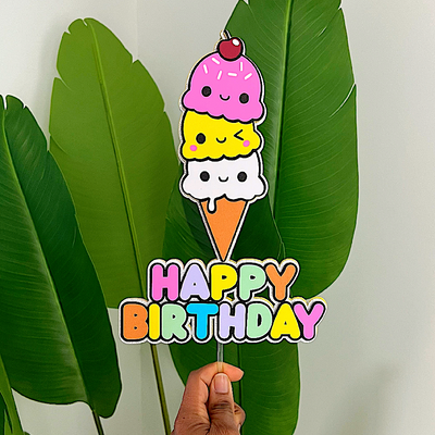 Cake Topper by Sweet Pouches