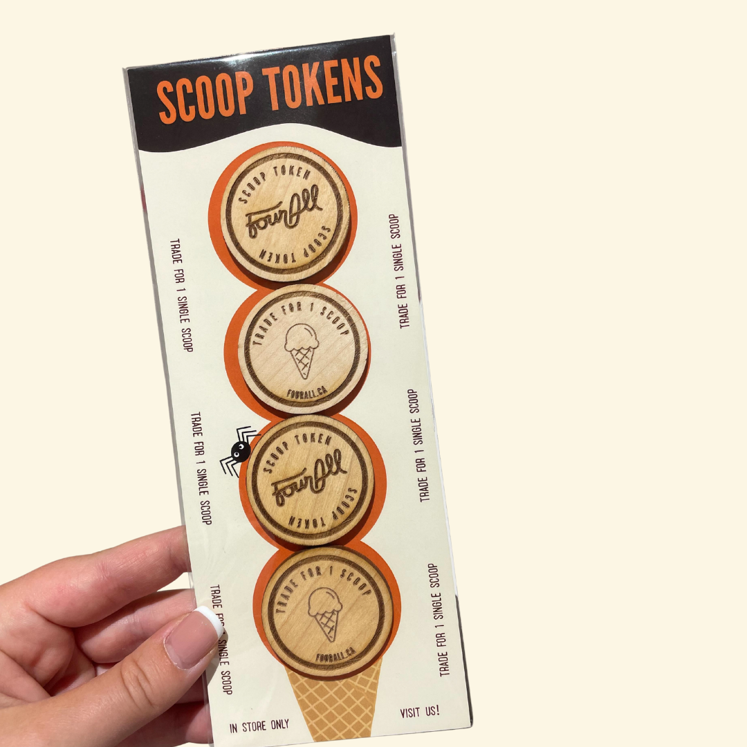 Scoop Tokens (4 Pack)