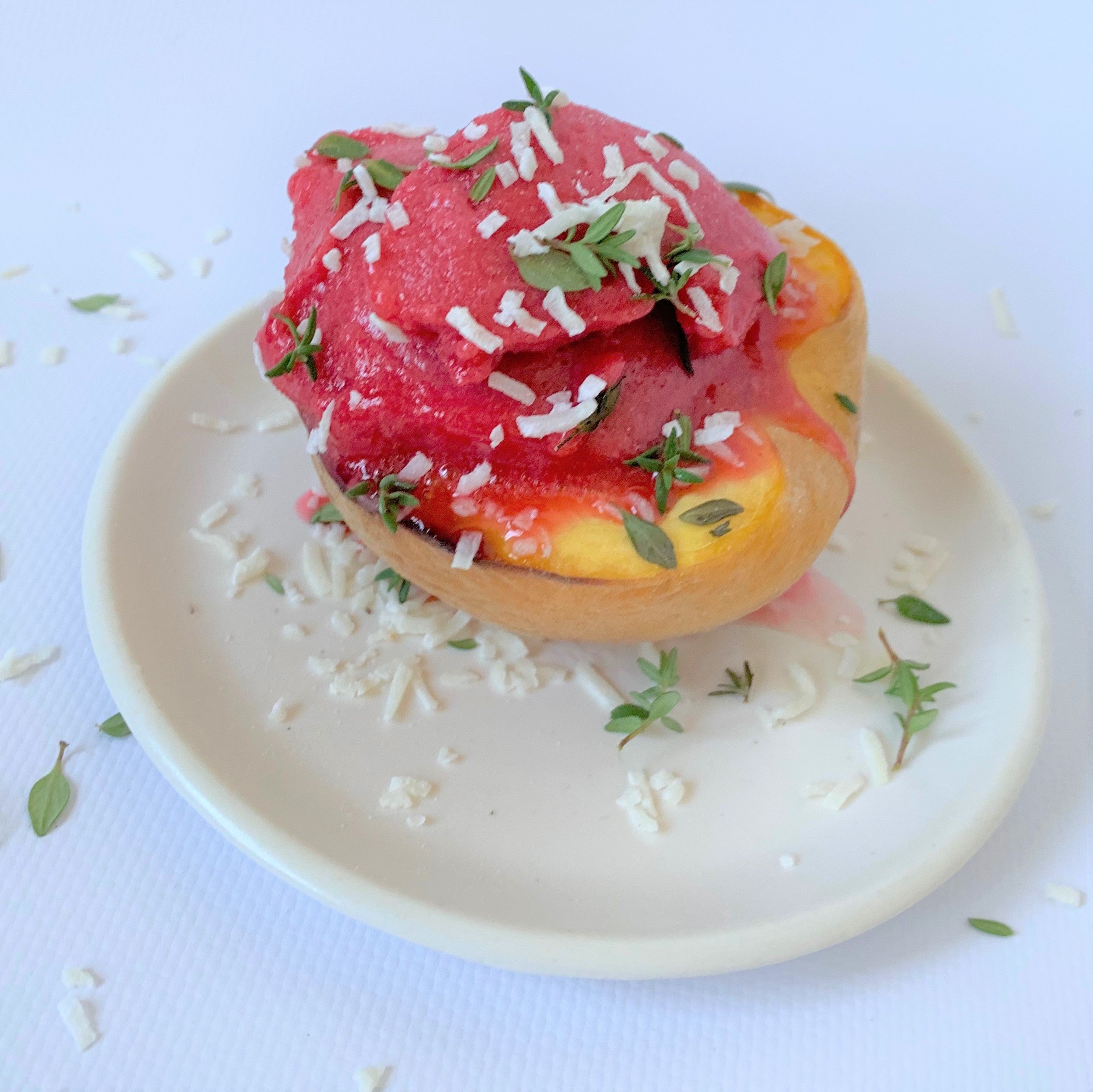 Tasty Tip: Roasted Peach Melba