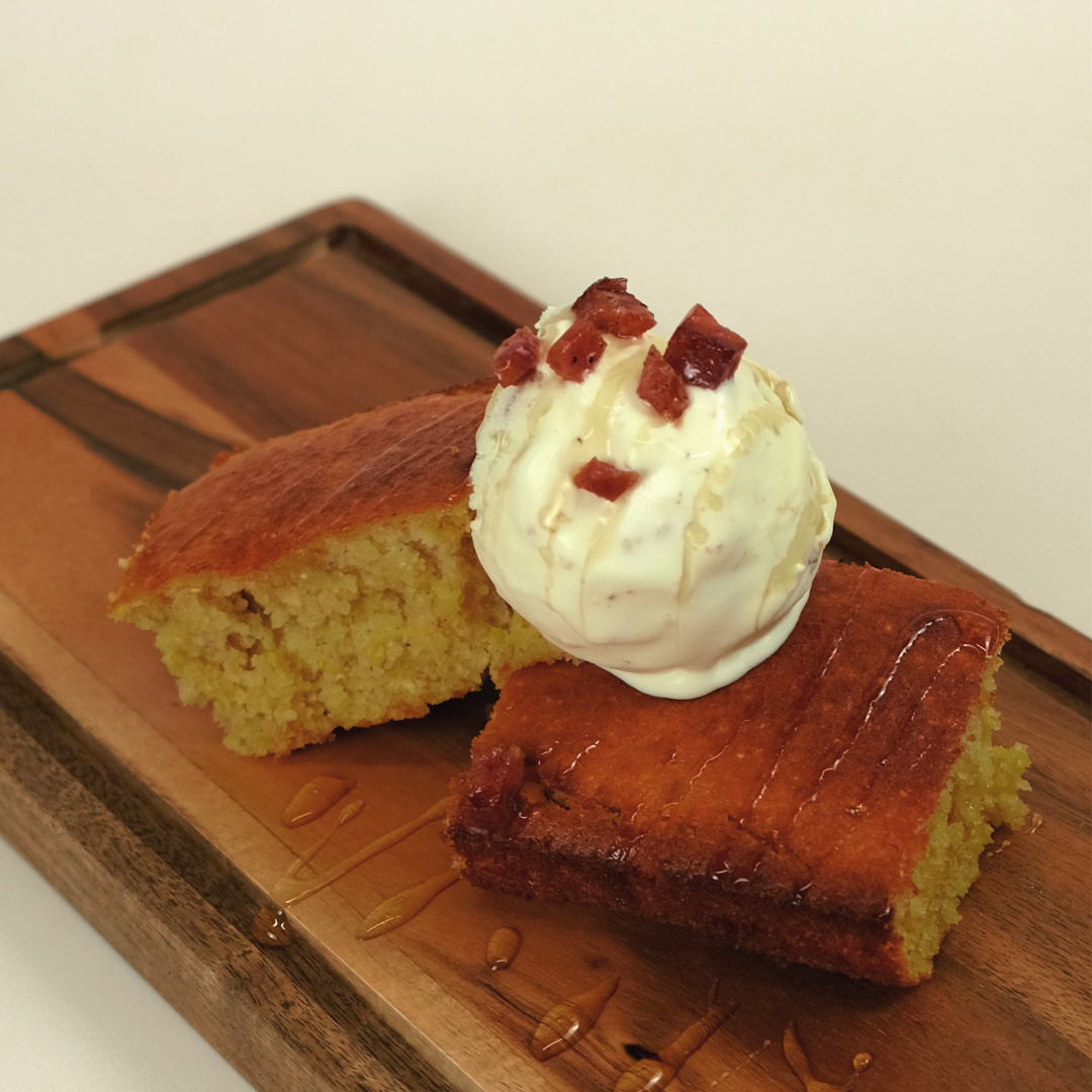 Oktoberfest Cornbread Sundae