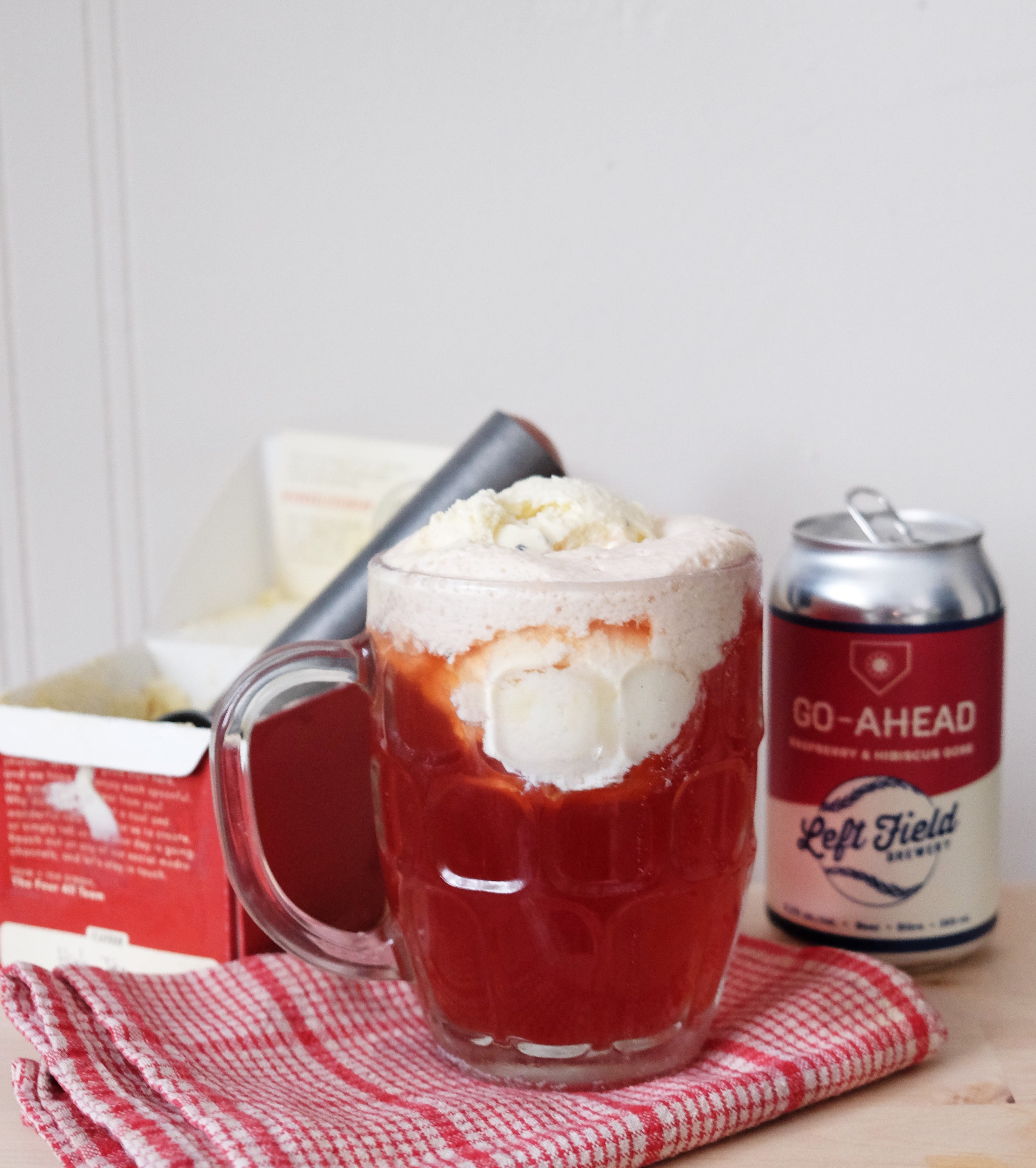 Wicked Wednesday: Raspberry Hibiscus Gose Float