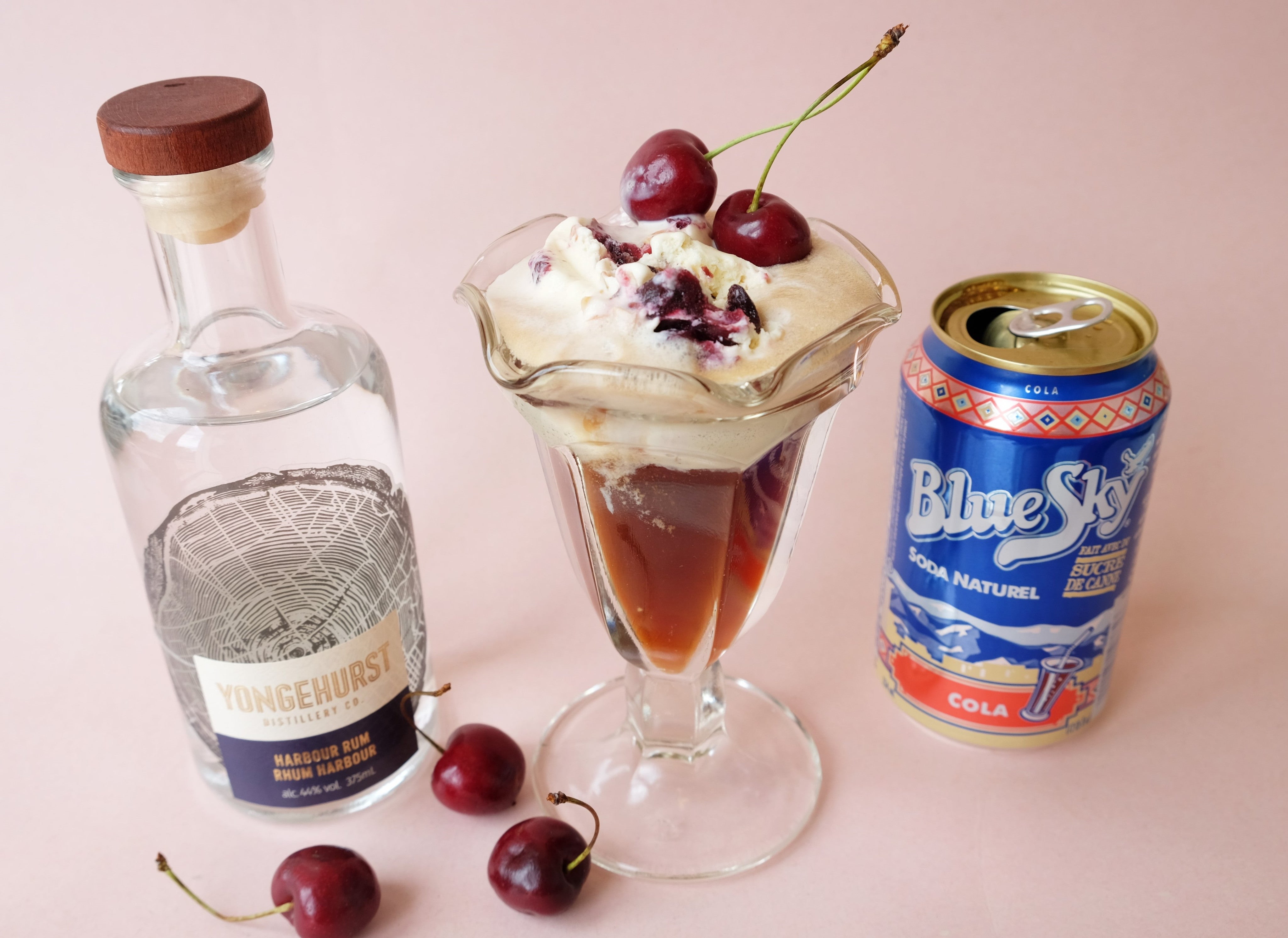 Wicked Wednesday: Rum & White Chocolate Cherry Cola Float