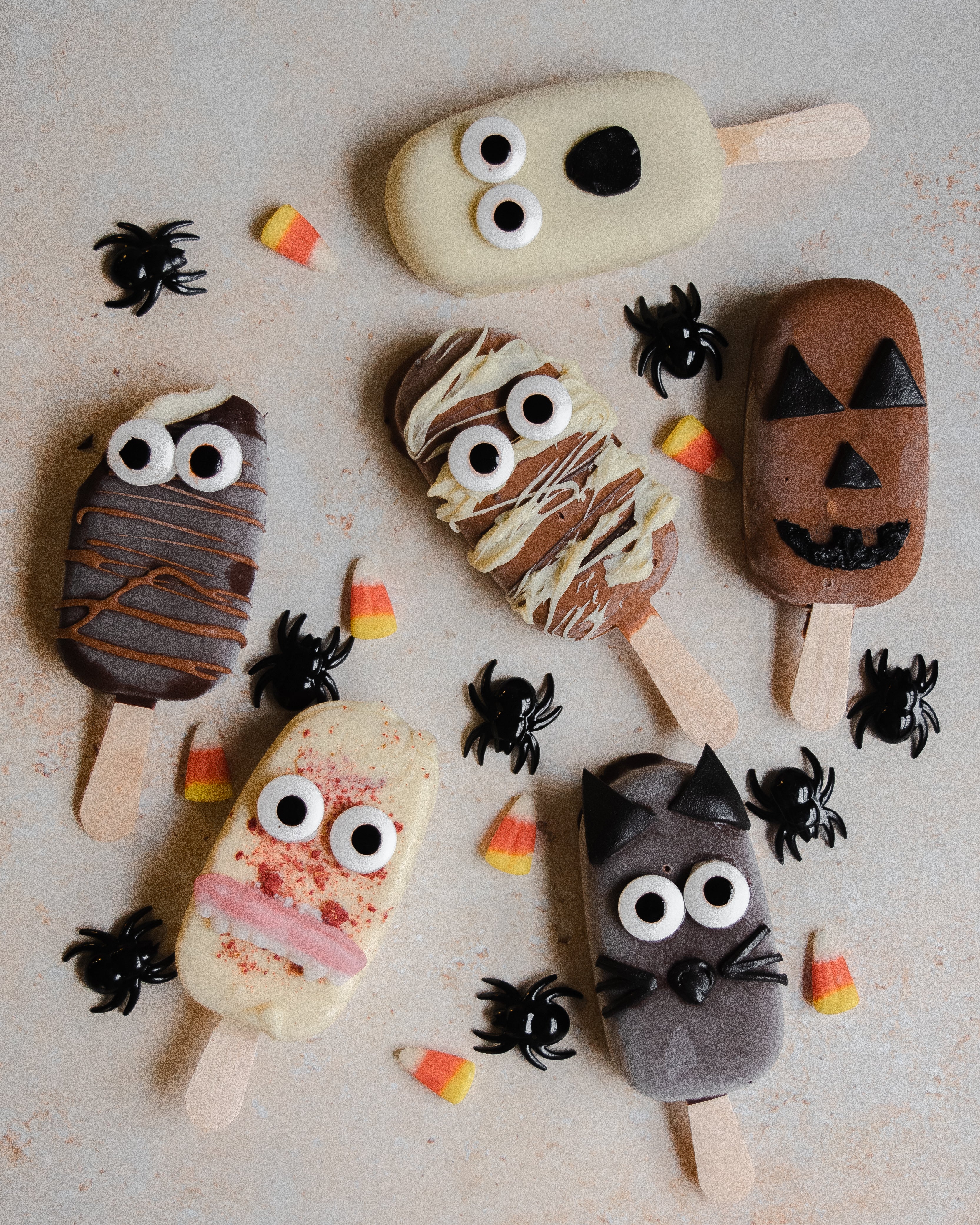 halloween fourall ice cream bars