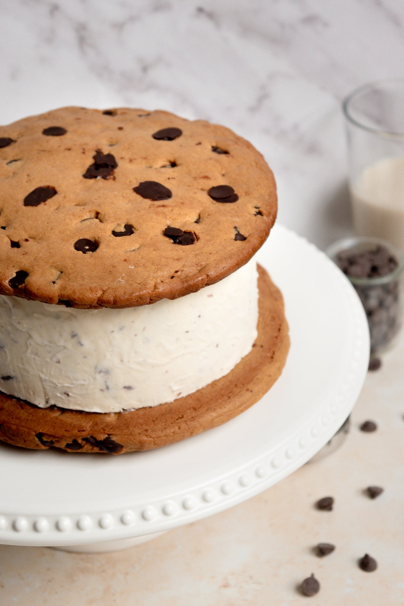 Try This At Home: Giant Ice Cream Cookie Sandwich