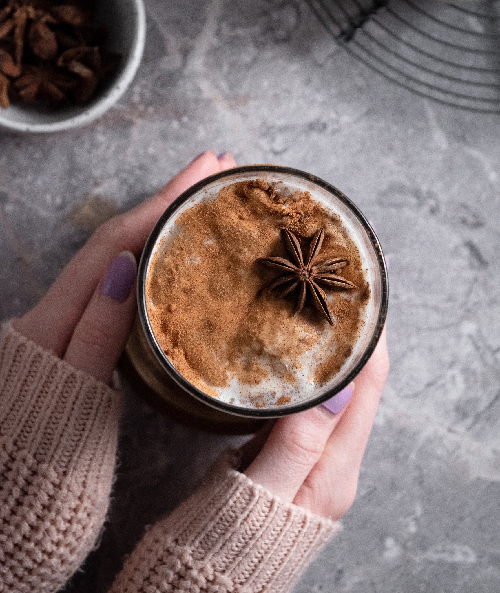 Four All Ice Cream ice cream float chai spices