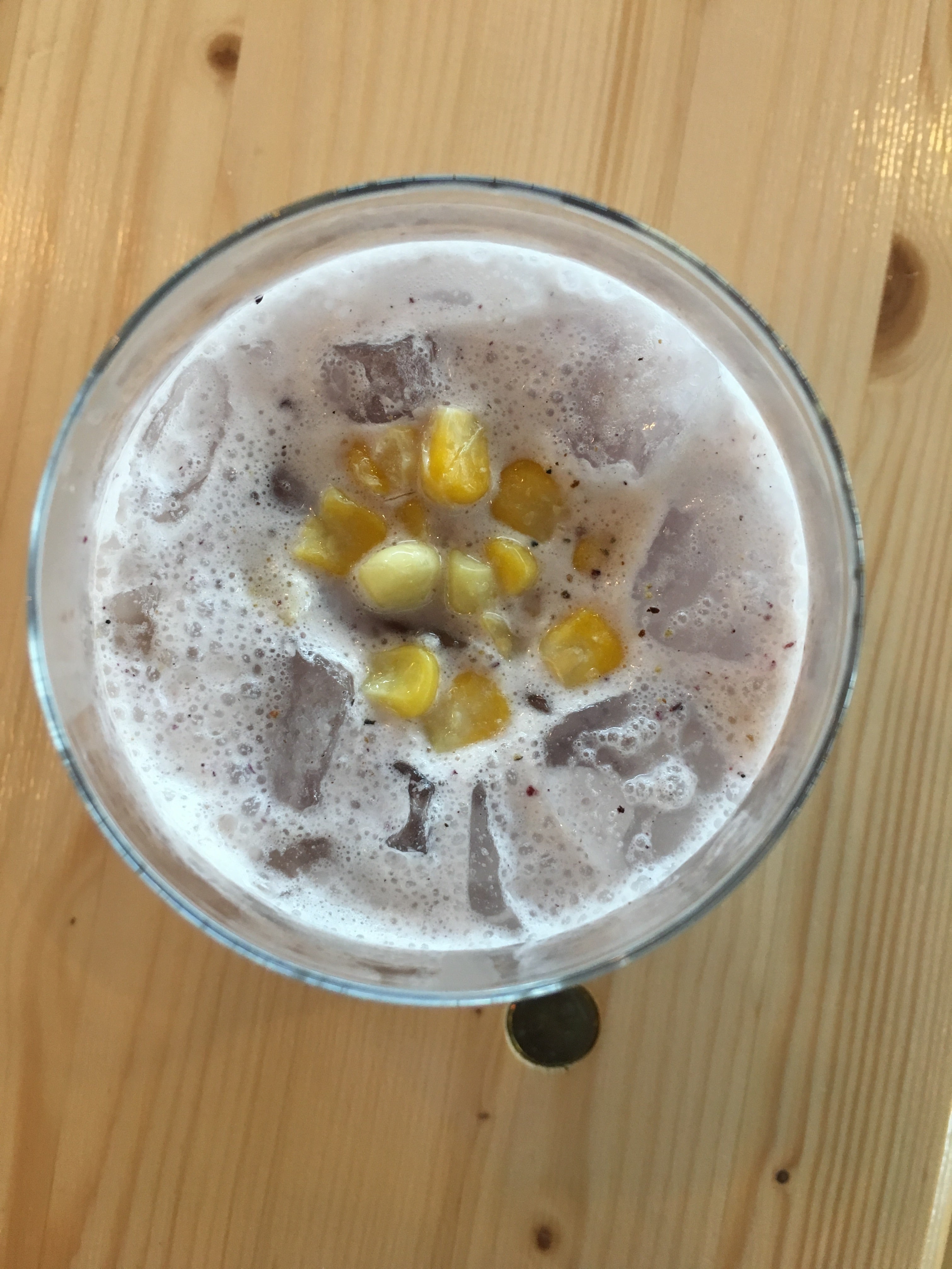 Wicked Wednesday:  Baby Blue Sweet Corn Cocktail