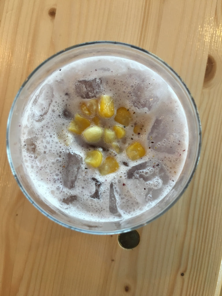 Wicked Wednesday:  Baby Blue Sweet Corn Cocktail
