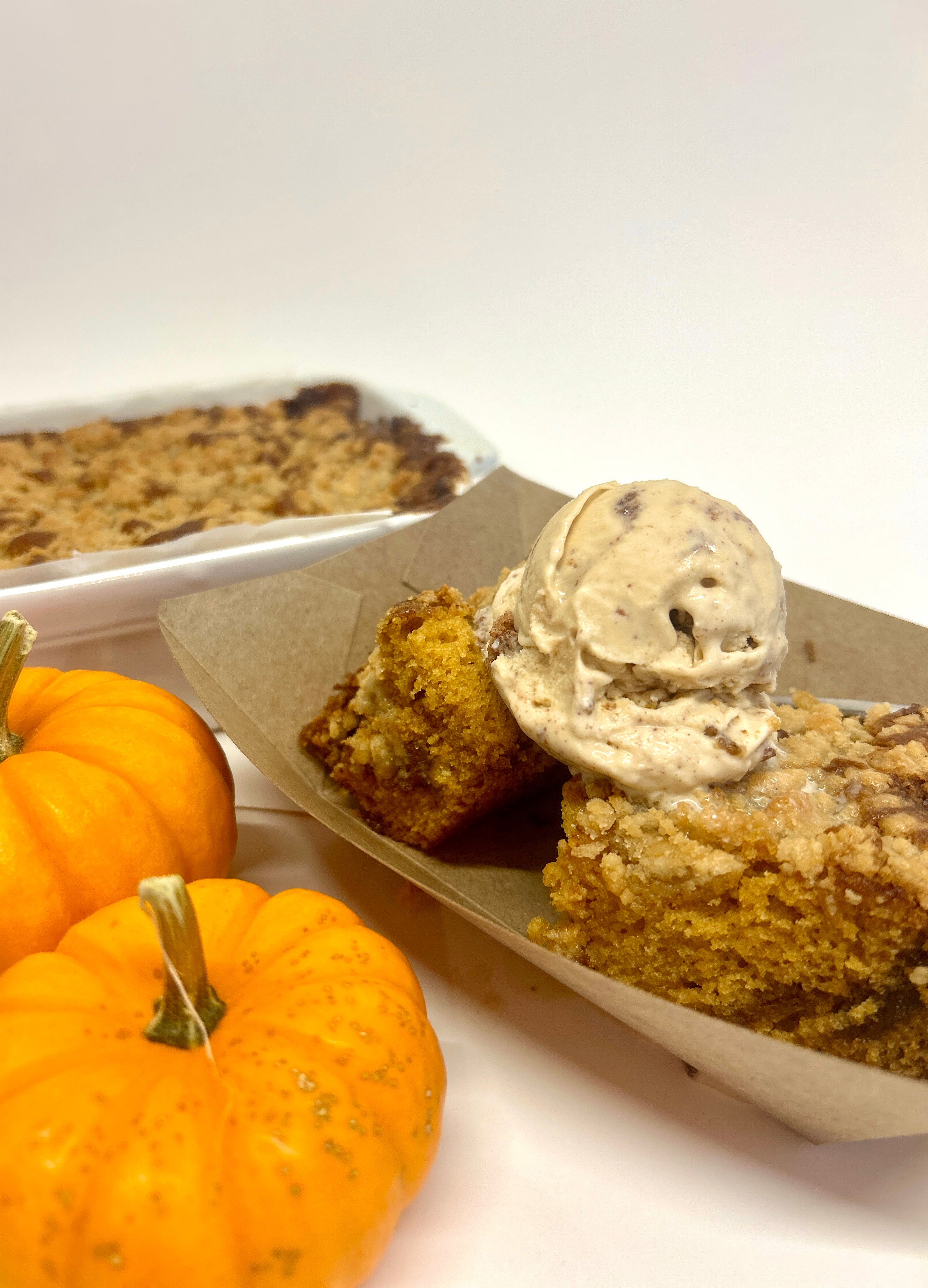 Vegan Pumpkin Spice Coffee Cake