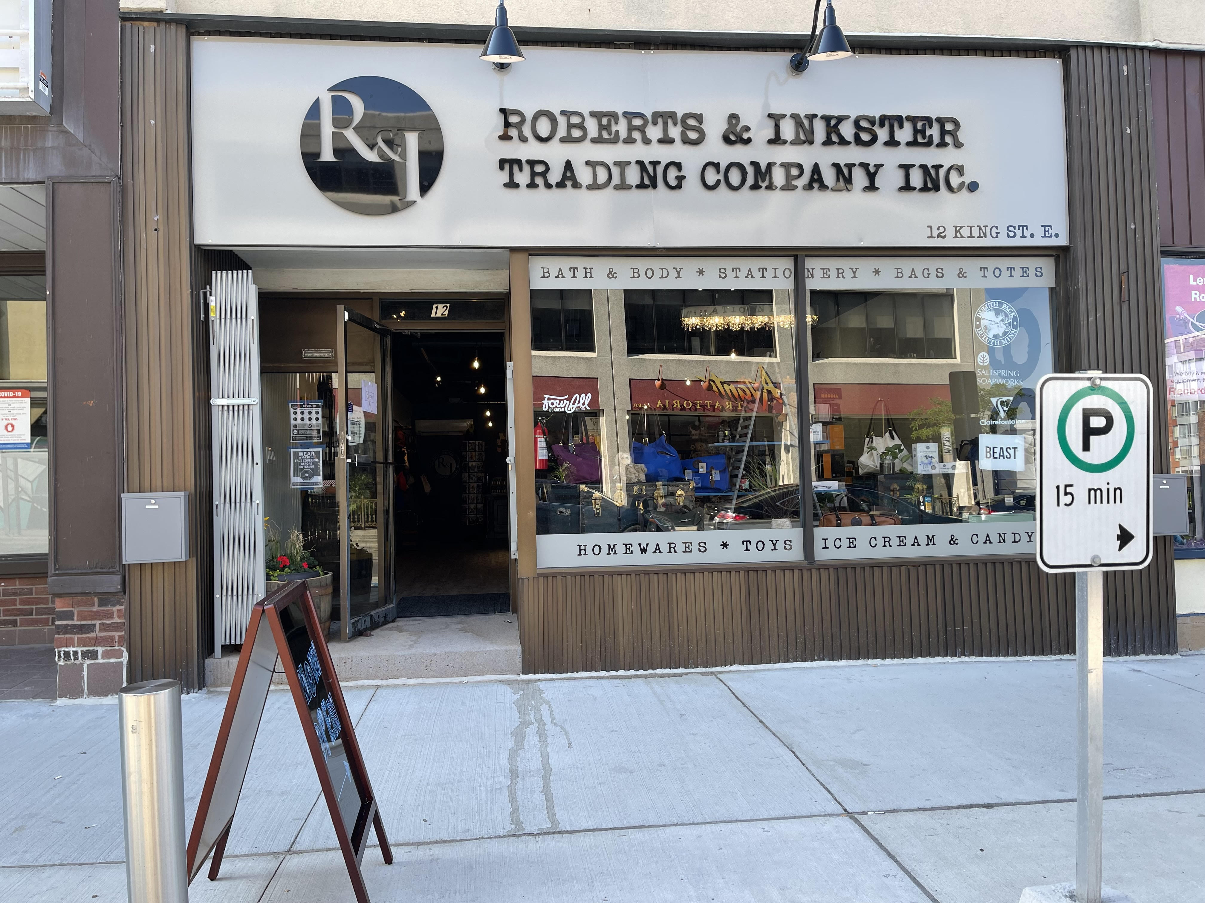 Four All Ice Cream store front downtown Oshawa Roberts and Inkster 