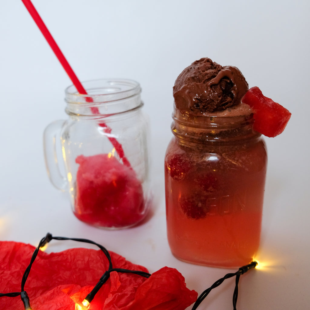 Wicked Wednesday: Valentine's Vodka Rosé Float