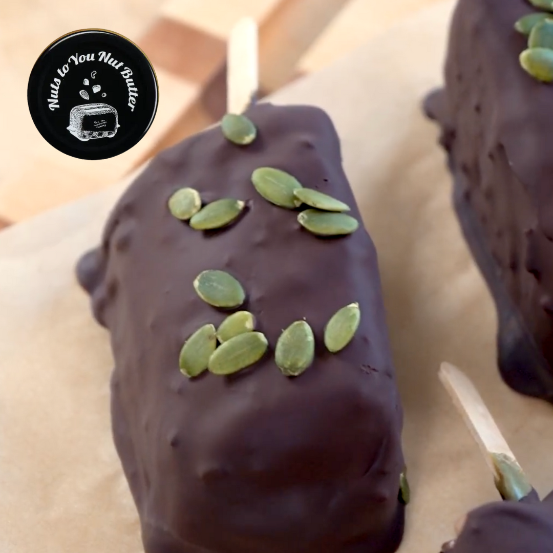 STUFFED "Dubai Chocolate Inspired" Chocolate Ice Cream Bars
