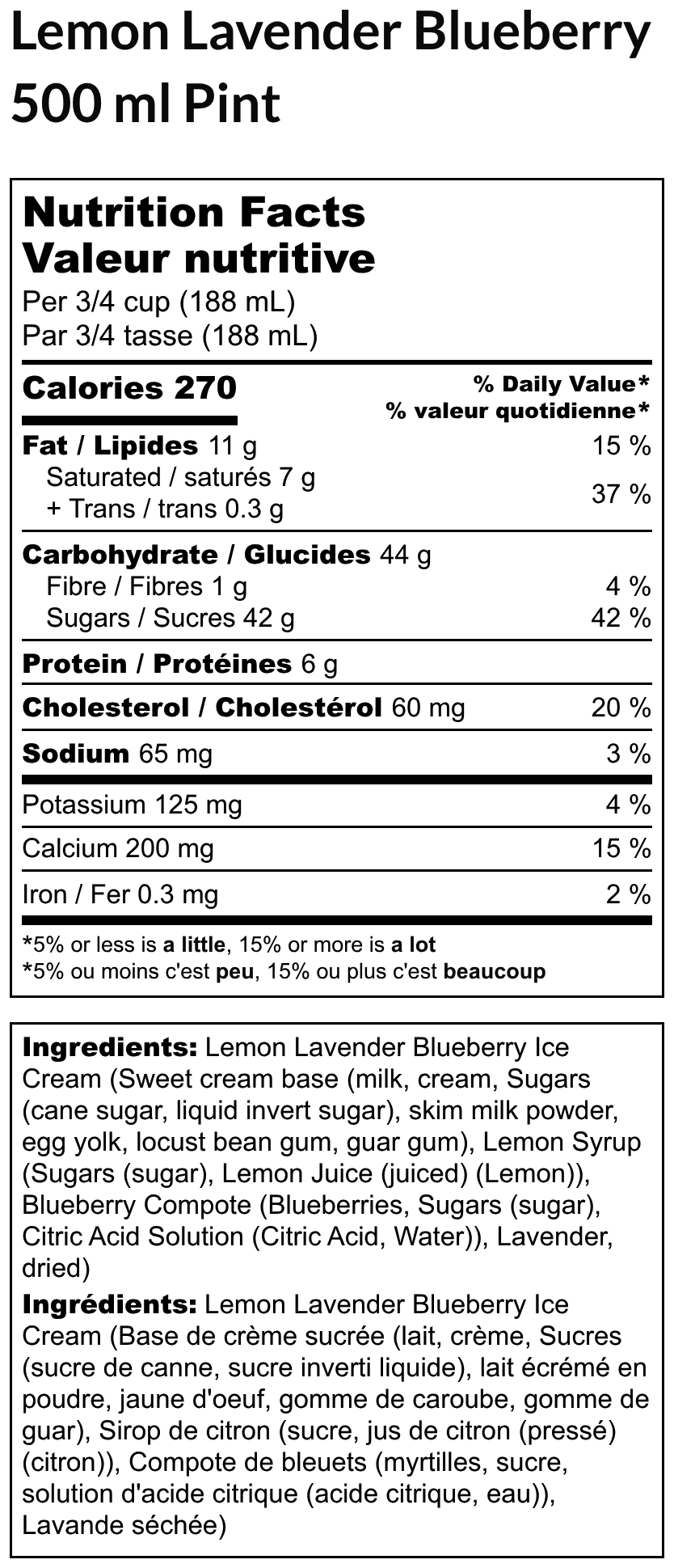 Lemon Lavender Blueberry