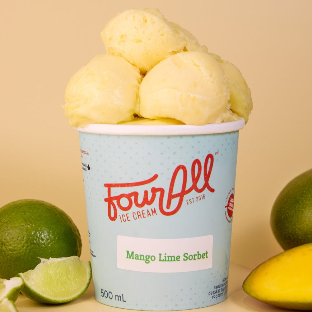 Mango Lime Sorbet