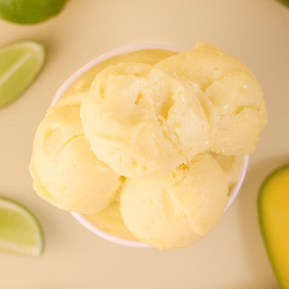 Mango Lime Sorbet