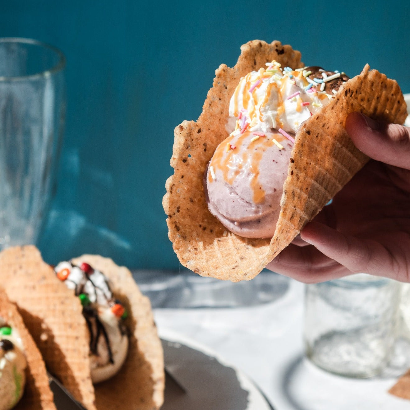 Ice Cream Taco Sundae Kit