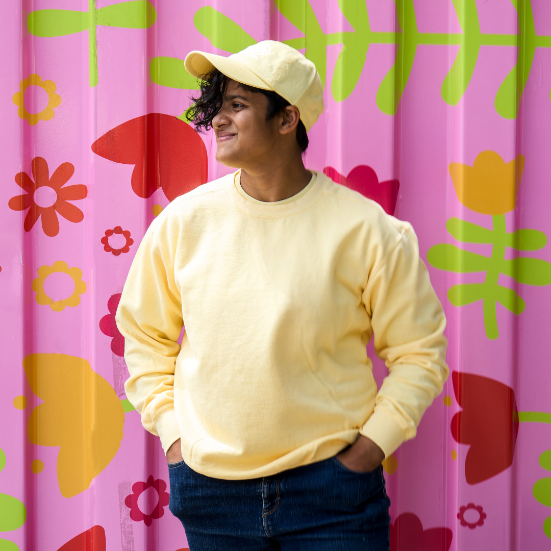 Butter Yellow Crewneck Sweatshirt