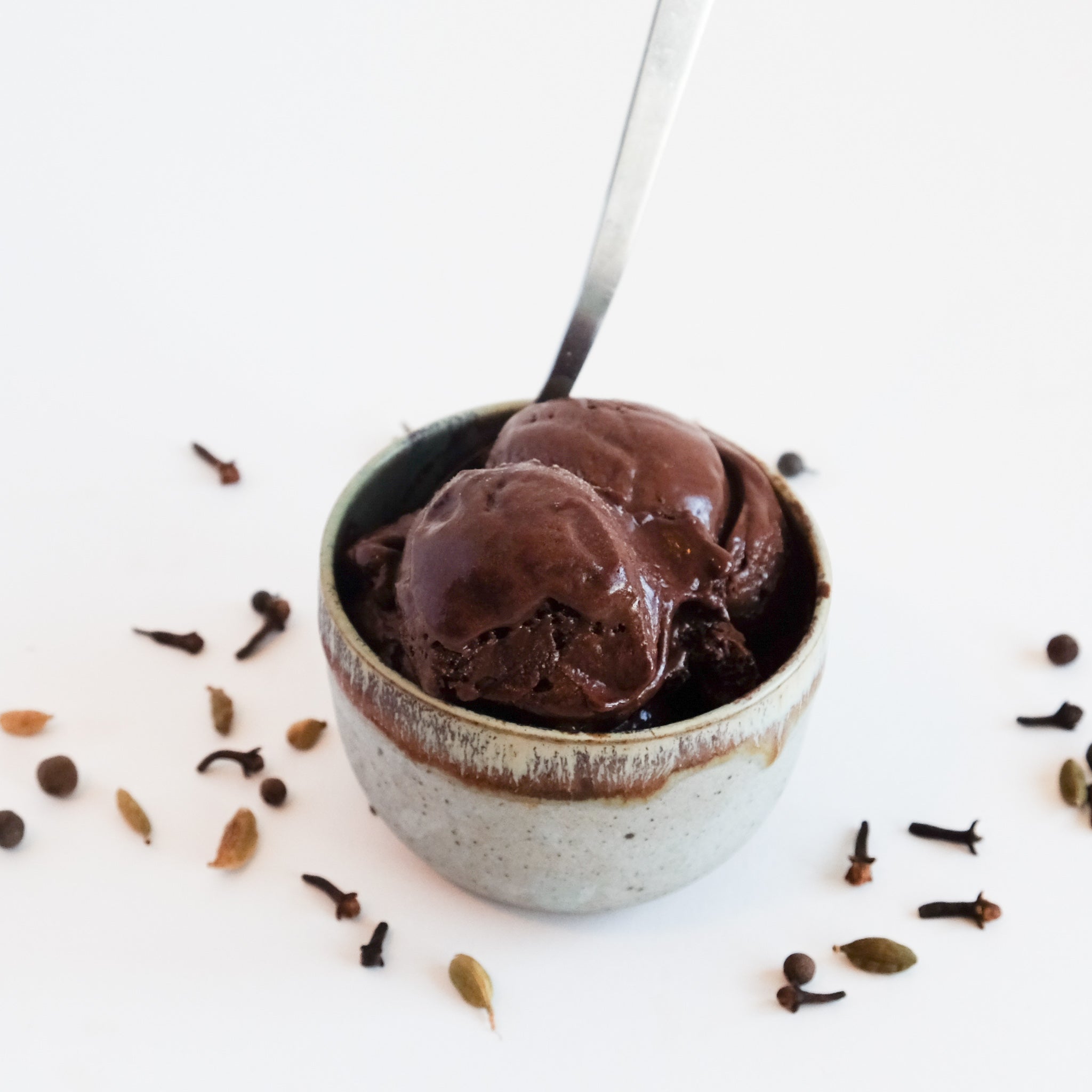 Chocolate Chai Sorbet