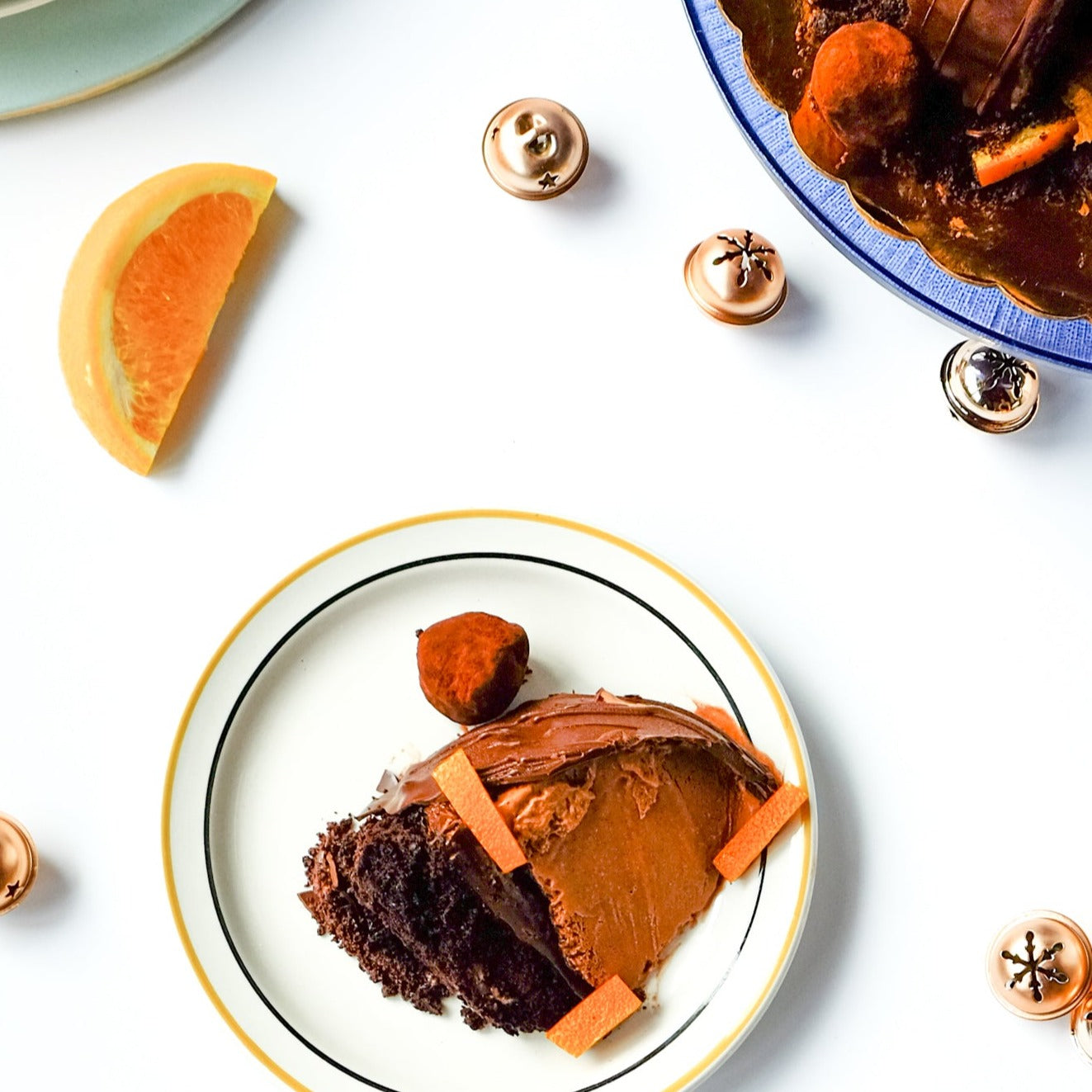 Chocolate Orange Ice Cream Bombe